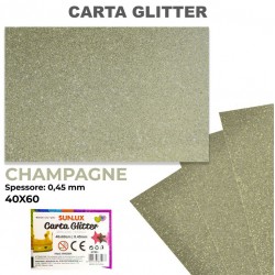 Carta Glitter CHAMPAGNE...