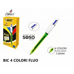 Bic 4 colori fluo 1.0mm - 1