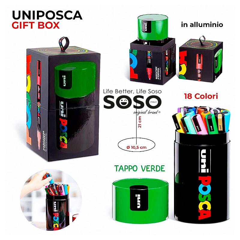 https://www.sosoitaly.it/11864-large_default/uniposca-gift-box-verde-in-alluminio-tappo-verde-contenuto-18-colori-assortite-scatola-dimensione-105x21cm-.jpg