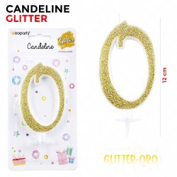 Candeline Glitter Oro N.0...