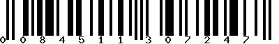 EAN-13 : 0084511307247