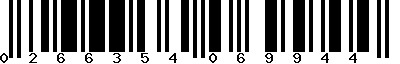 EAN-13 : 0266354069944