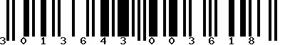 EAN-13 : 3013643003618