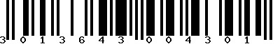 EAN-13 : 3013643004301