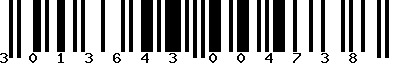 EAN-13 : 3013643004738