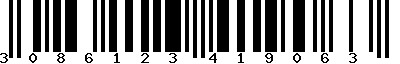EAN-13 : 3086123419063