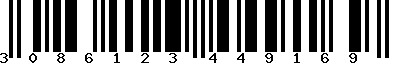 EAN-13 : 3086123449169