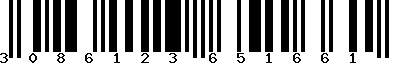 EAN-13 : 3086123651661