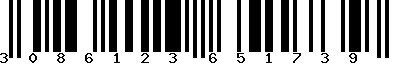 EAN-13 : 3086123651739