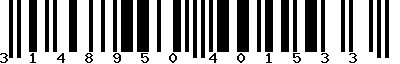 EAN-13 : 3148950401533