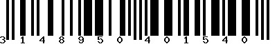 EAN-13 : 3148950401540