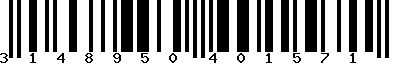 EAN-13 : 3148950401571