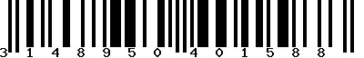 EAN-13 : 3148950401588
