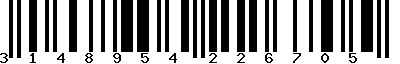 EAN-13 : 3148954226705