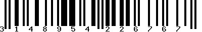 EAN-13 : 3148954226767
