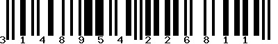 EAN-13 : 3148954226811