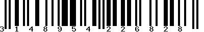 EAN-13 : 3148954226828