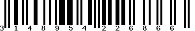 EAN-13 : 3148954226866