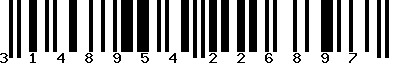 EAN-13 : 3148954226897