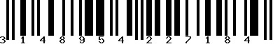 EAN-13 : 3148954227184