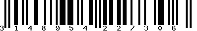 EAN-13 : 3148954227306