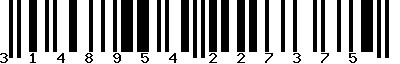EAN-13 : 3148954227375