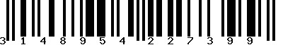 EAN-13 : 3148954227399