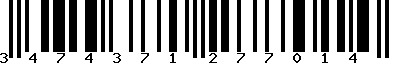 EAN-13 : 3474371277014
