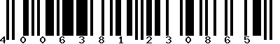 EAN-13 : 4006381230865