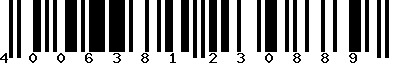 EAN-13 : 4006381230889