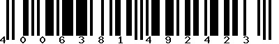 EAN-13 : 4006381492423