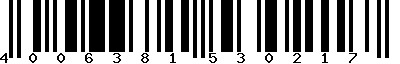 EAN-13 : 4006381530217