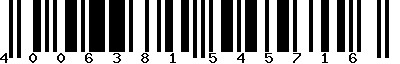 EAN-13 : 4006381545716