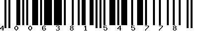 EAN-13 : 4006381545778