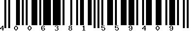 EAN-13 : 4006381559409