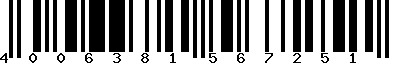 EAN-13 : 4006381567251