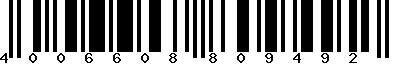 EAN-13 : 4006608809492