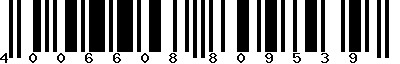 EAN-13 : 4006608809539