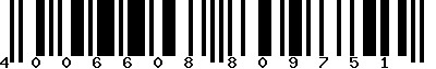 EAN-13 : 4006608809751