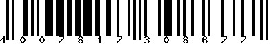 EAN-13 : 4007817308677
