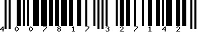 EAN-13 : 4007817327142