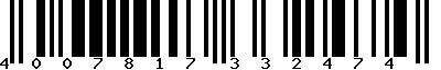 EAN-13 : 4007817332474