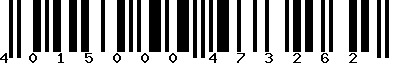 EAN-13 : 4015000473262