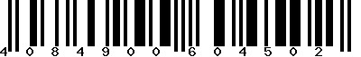 EAN-13 : 4084900604502