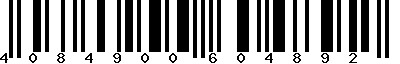 EAN-13 : 4084900604892