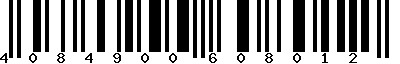 EAN-13 : 4084900608012