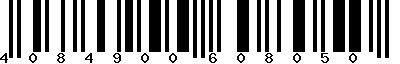 EAN-13 : 4084900608050