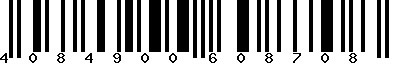EAN-13 : 4084900608708