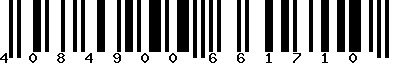 EAN-13 : 4084900661710