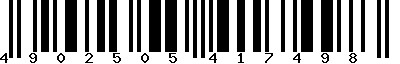 EAN-13 : 4902505417498